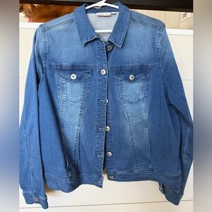 Belle by Kim Gravel Medium Wash Jean Jacket